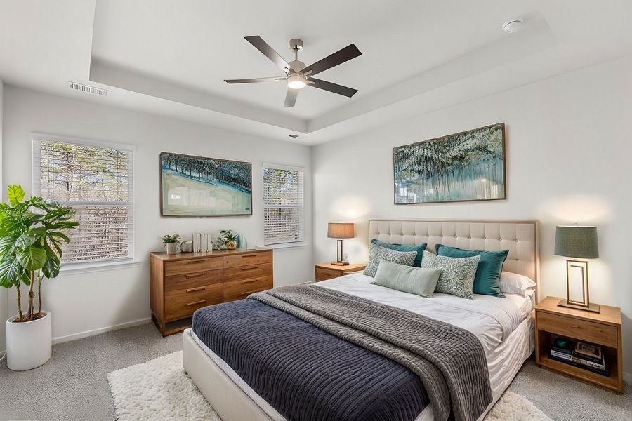 Representative furnished interior of a home built from the Karamea by Veranda Homes in Hitchcock Preserve 43', Aiken (Image 10).
