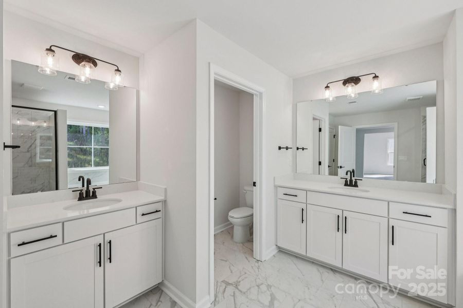 Furnished interior view inside a new home in Falls Cove, Troutman (Image 11).