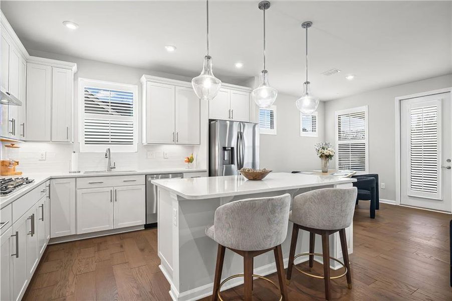 Furnished interior view inside a new home in Sun City Peachtree, Griffin (Image 13).