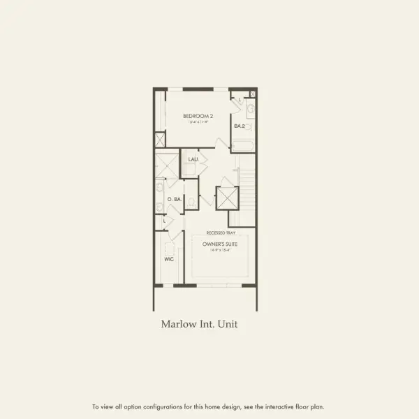 2D floor plan layout for the Marlow by DiVosta in The Dunes at Juno Beach, Juno Beach, FL (Image 3). 2D floor plan layout for the Marlow by DiVosta in The Dunes at Juno Beach, Juno Beach, FL (Image 3).