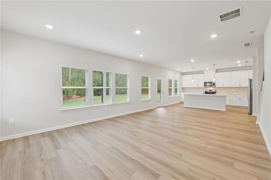 Spacious, unfurnished interior of a new home in Preserve at Mountain Creek, Pendergrass (Image 18). Spacious, unfurnished interior of a new home in Preserve at Mountain Creek, Pendergrass (Image 18).