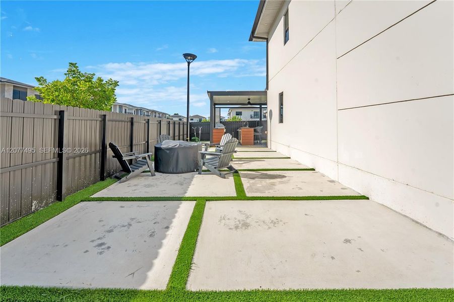Exterior details and patio area of a home in , Florida City (Image 28). Exterior details and patio area of a home in , Florida City (Image 28).