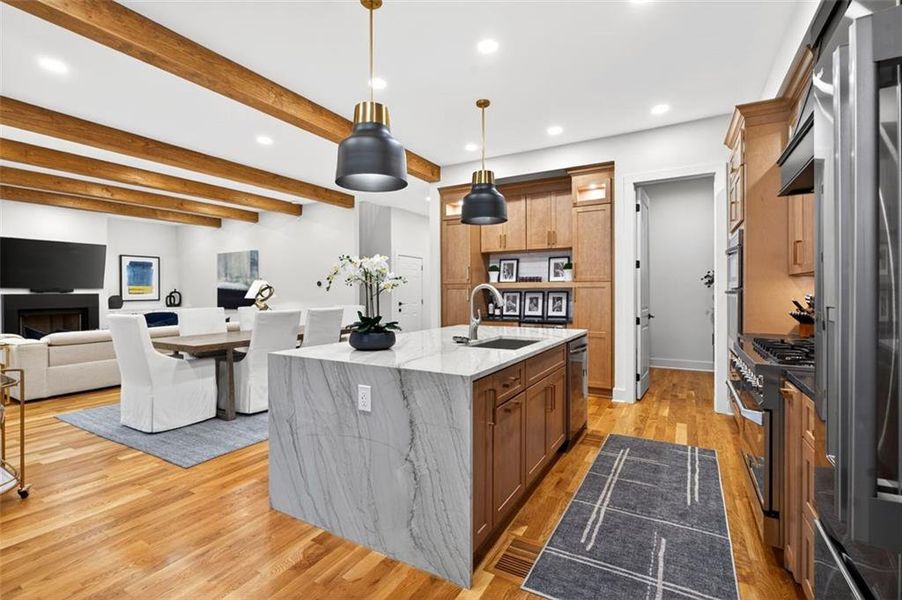 Furnished interior view inside a new home in , Decatur (Image 5).