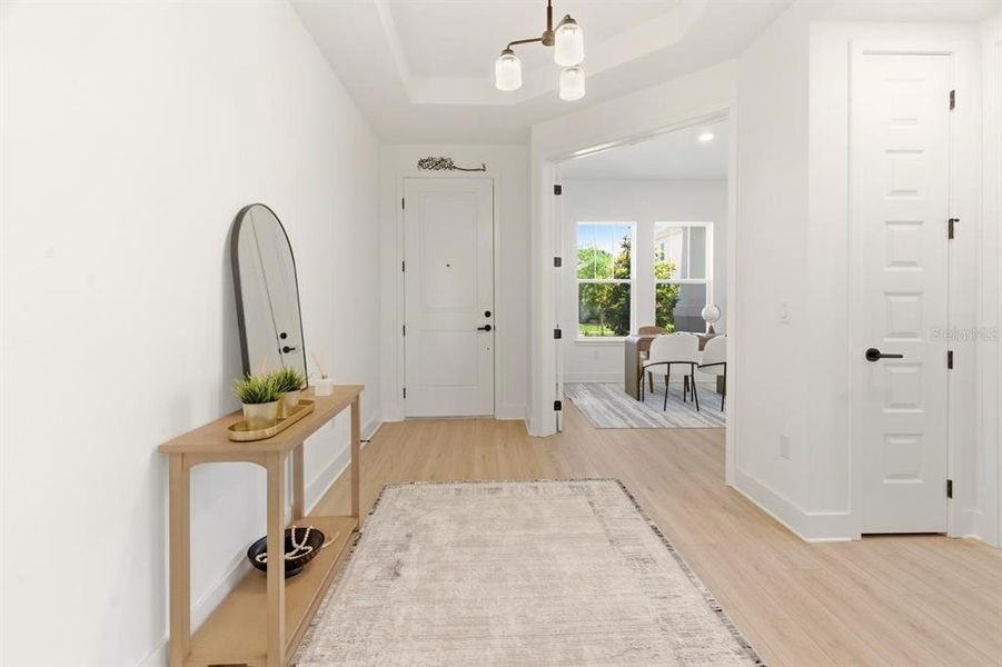 Furnished interior view inside a new home in , Winter Garden (Image 5).
