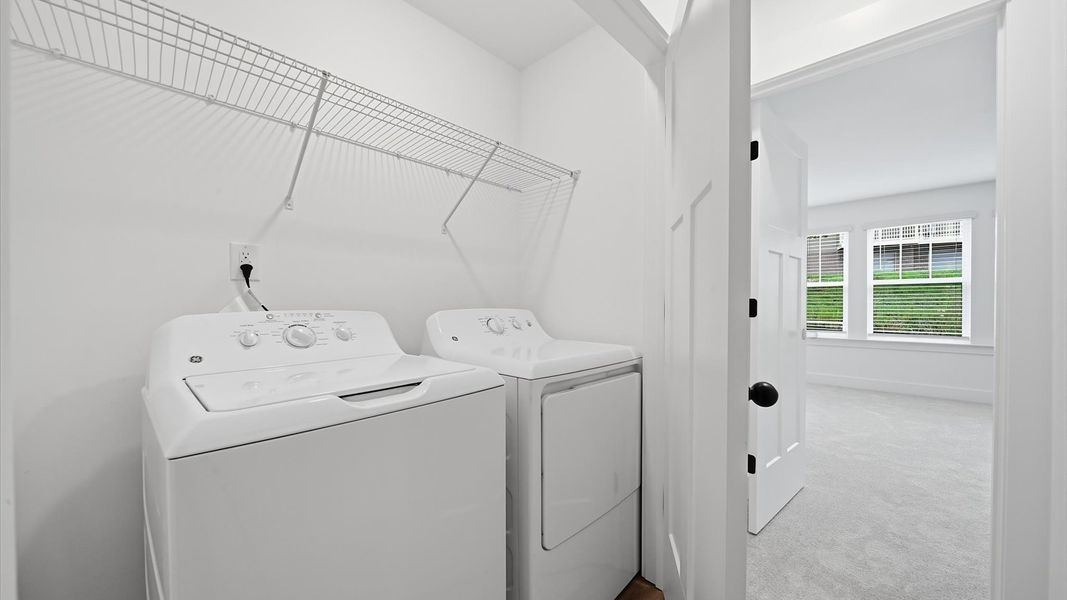 Furnished interior view inside a new home in Clayton Crossing, Arden (Image 22).