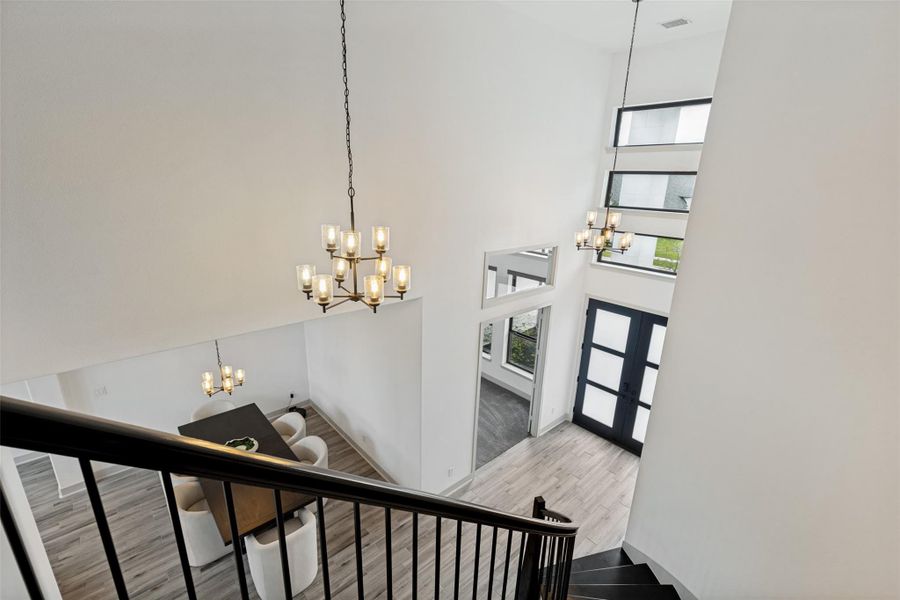 Furnished interior view inside a new home in , Conroe (Image 32).