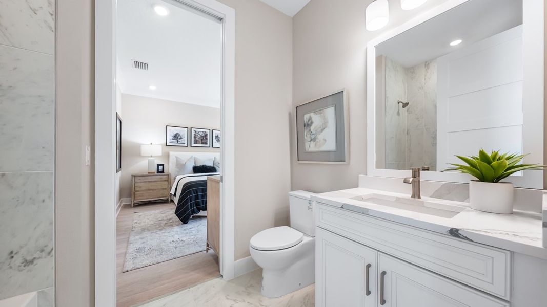 Representative furnished interior of a home built from the Lucca by Taylor Morrison in Esplanade at Azario Lakewood Ranch, Lakewood Ranch (Image 15).