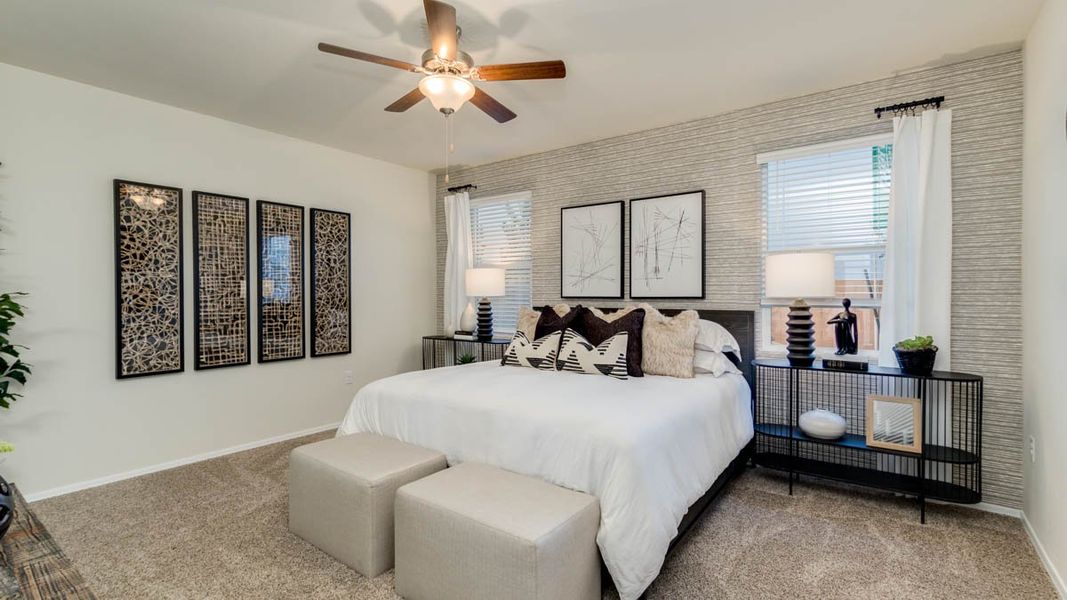 Representative furnished interior of a home built from the Hummingbird by D.R. Horton in Rio Rancho Estates, Surprise (Image 18). Representative furnished interior of a home built from the Hummingbird by D.R. Horton in Rio Rancho Estates, Surprise (Image 18).