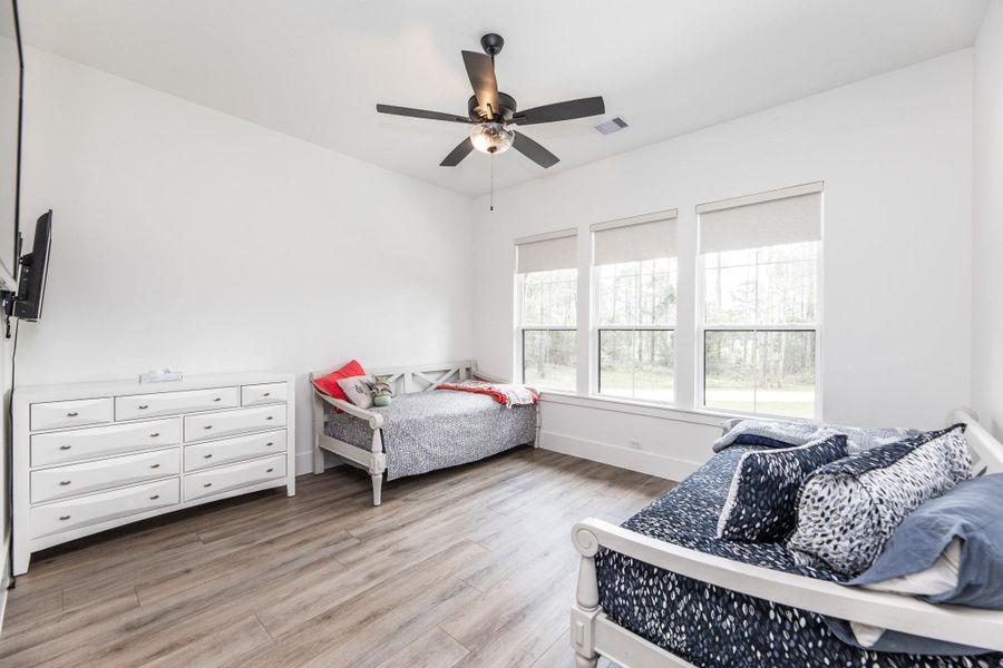 Furnished interior view inside a new home in , Willis (Image 31).