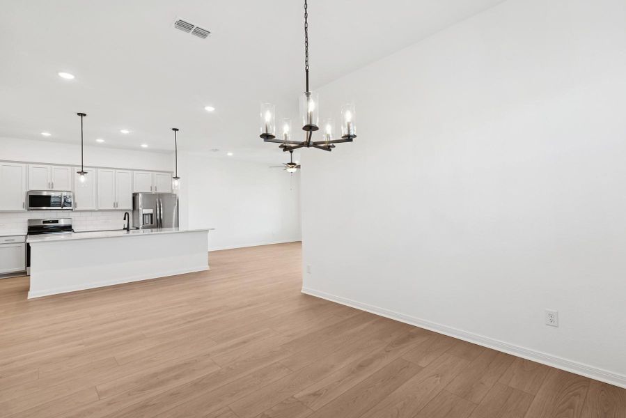 Spacious, unfurnished interior of a new home in Brookewater 45' Homesites, Rosenberg (Image 13).