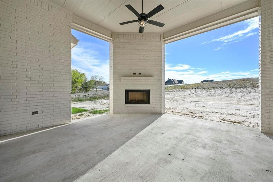 Oversized Back Porch