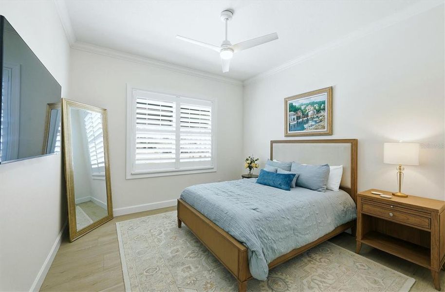 Furnished interior view inside a new home in , Placida (Image 15).