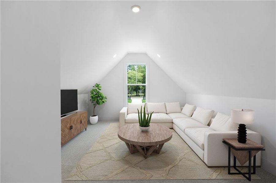 Furnished interior view inside a new home in , Canton (Image 11). Furnished interior view inside a new home in , Canton (Image 11).