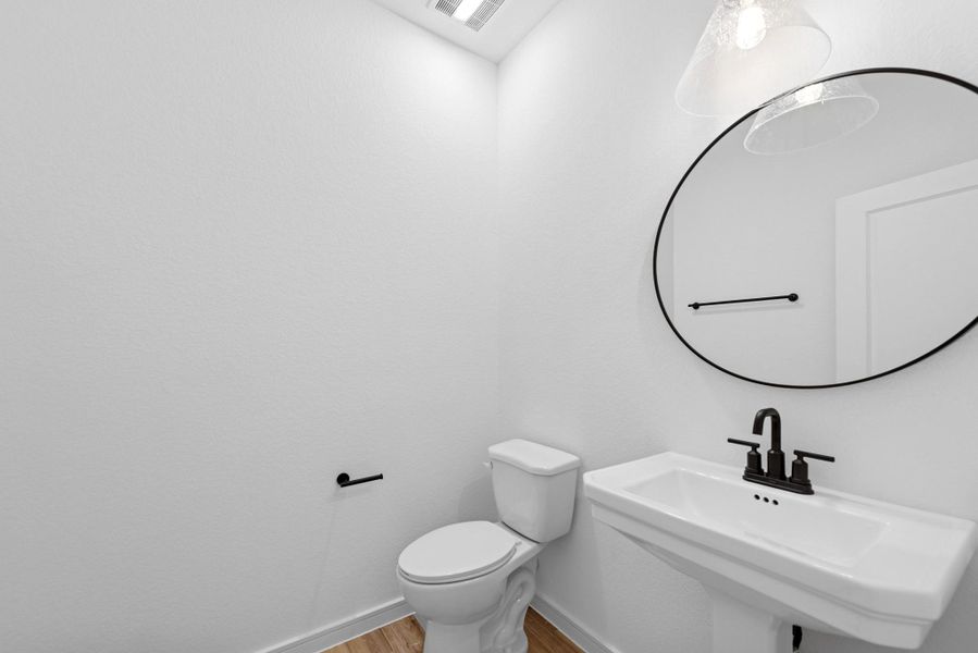Half bath (*Photo not of actual home and used for illustration purposes only.)