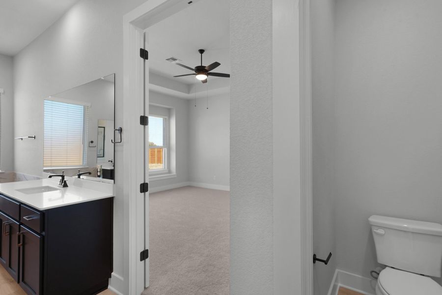 Furnished interior view inside a new home in Broken Oak, Georgetown (Image 19).