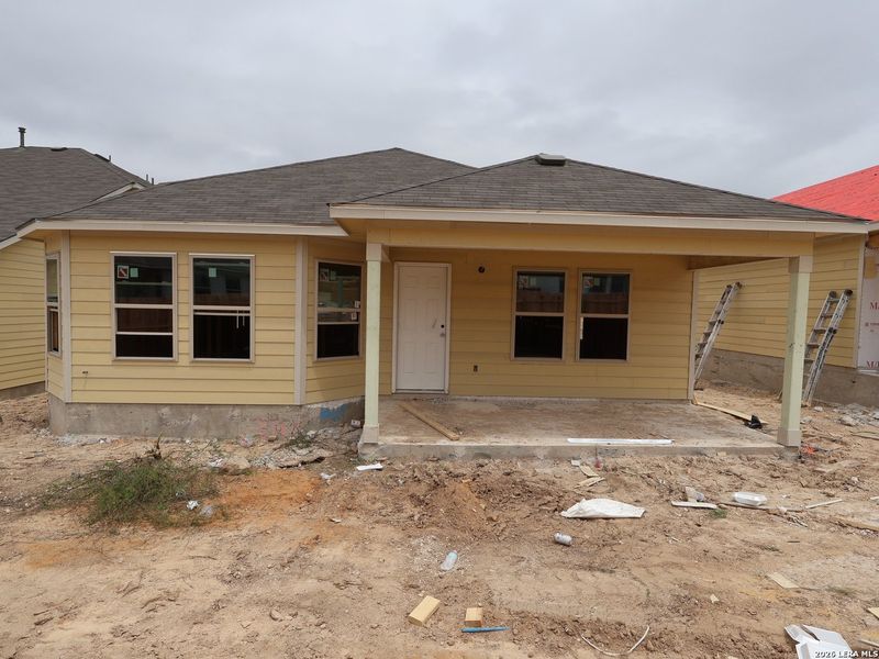 In-progress construction of a new home in Agave, San Antonio, TX (Image 29).