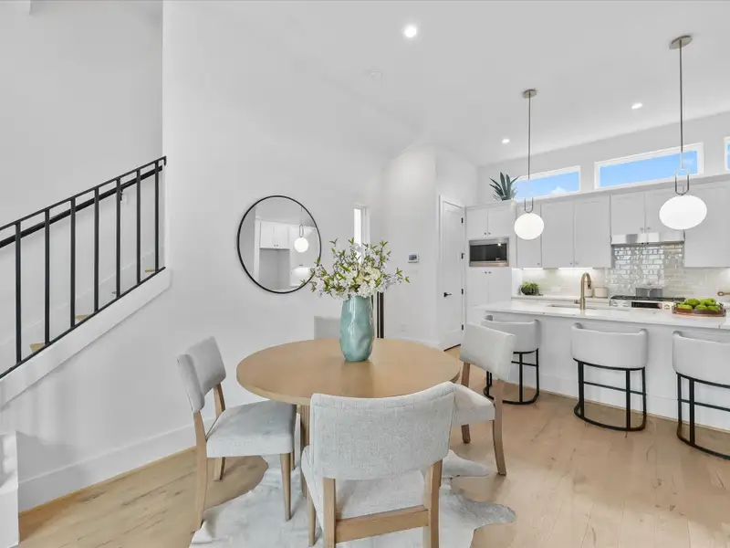 Furnished interior view inside a new home in , Houston (Image 12). Furnished interior view inside a new home in , Houston (Image 12).