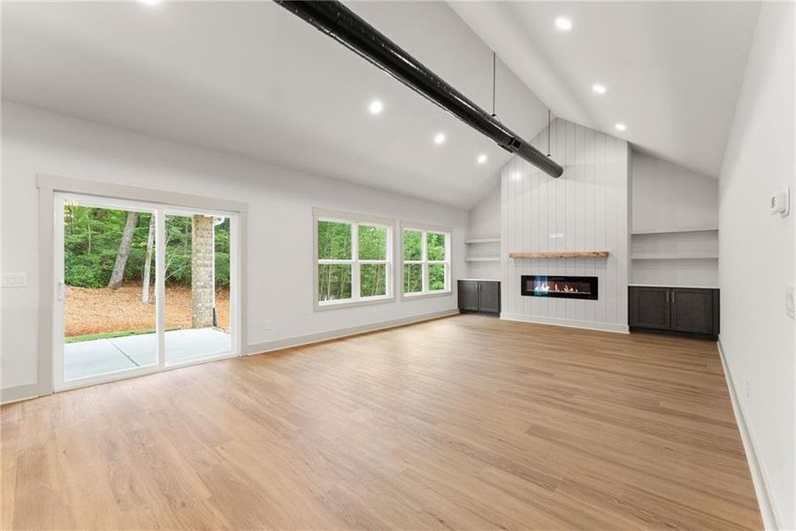 Spacious, unfurnished interior of a new home in , Baldwin (Image 46).