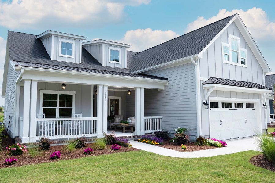 Representative exterior photo of a completed home built from the Ashton by Bill Clark Homes in Osprey Landing, Southport, NC (Image 23). Representative exterior photo of a completed home built from the Ashton by Bill Clark Homes in Osprey Landing, Southport, NC (Image 23).