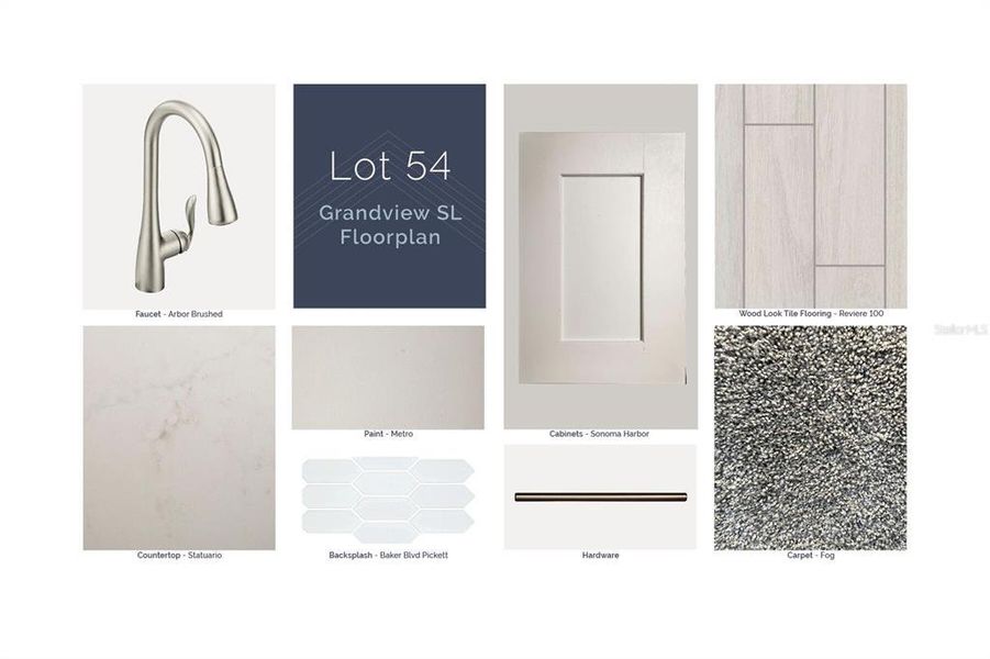 Sample of building materials used in homes in Willow Run, Apopka (Image 34).