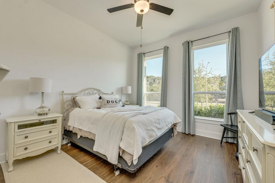 Furnished interior view inside a new home in , Leander (Image 8).