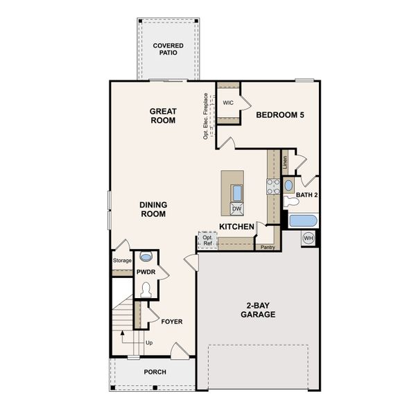 2D floor plan layout of this home in Canebrake at Hickory Hills, Old Hickory, TN (Image 2). 2D floor plan layout of this home in Canebrake at Hickory Hills, Old Hickory, TN (Image 2).