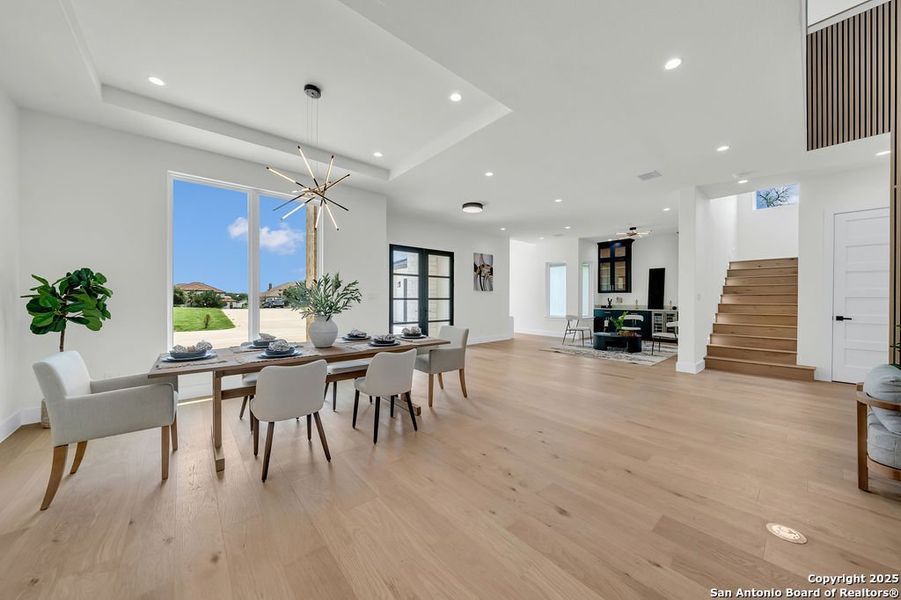 Furnished interior view inside a new home in , San Antonio (Image 11). Furnished interior view inside a new home in , San Antonio (Image 11).