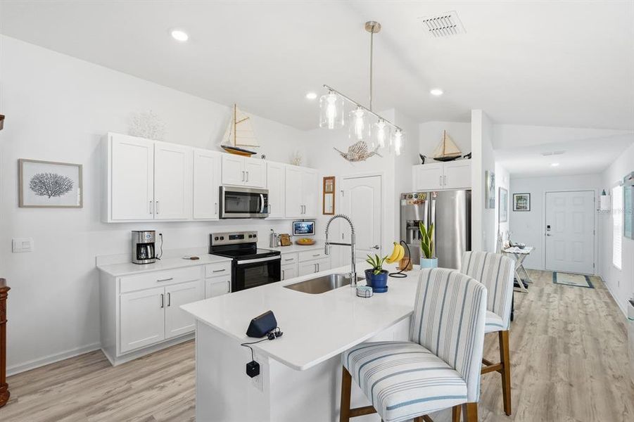 Furnished interior view inside a new home in Palm Coast Homesites, Palm Coast (Image 9).