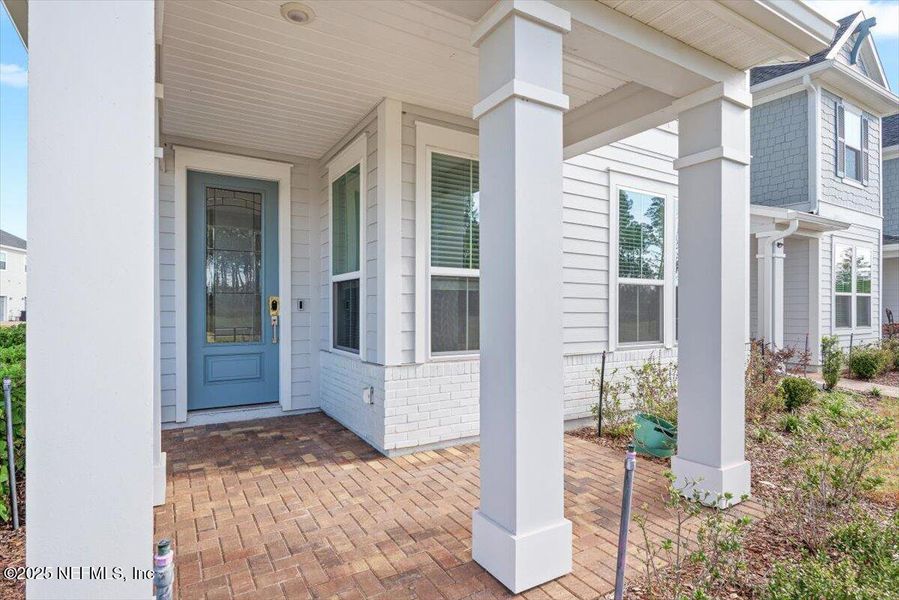 Exterior details and patio area of a home in , St. Augustine (Image 32). Exterior details and patio area of a home in , St. Augustine (Image 32).