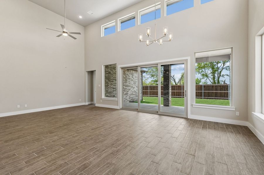 Front exterior of a new home in Parkmont – Timberbrook, Justin, TX, highlighting curb appeal (Image 18).