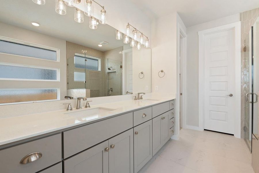 Furnished interior view inside a new home in Park Collection At Park Central, Georgetown (Image 13). Furnished interior view inside a new home in Park Collection At Park Central, Georgetown (Image 13).