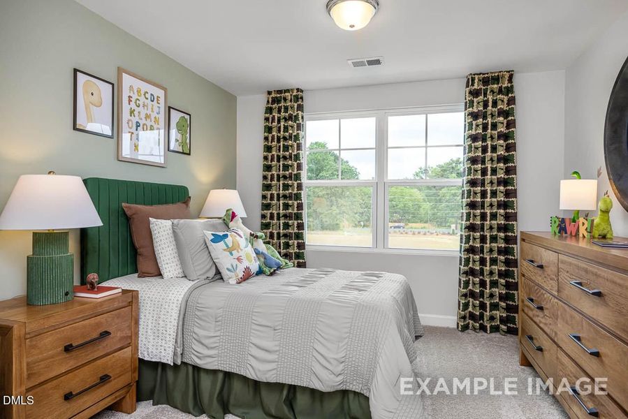 Furnished interior view inside a new home in Springvale, Fuquay Varina (Image 40).