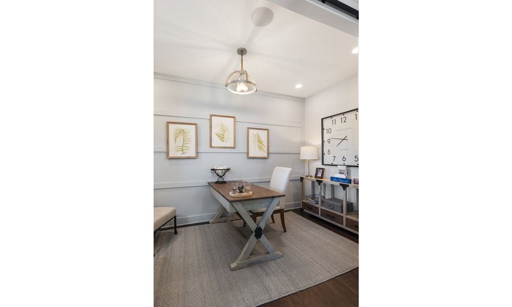 Representative furnished interior of a home built from the Tiburon II by Classica Homes in McLean - Waterfront, Clover (Image 32).