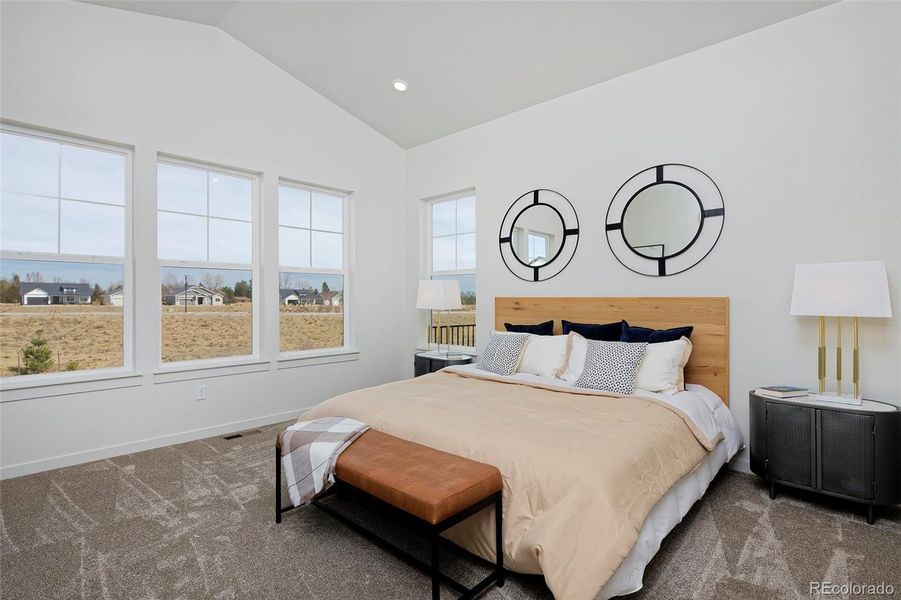 Furnished interior view inside a new home in , Fort Collins (Image 25).