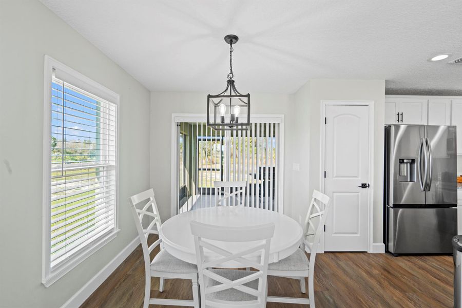 Furnished interior view inside a new home in , Okeechobee (Image 15).