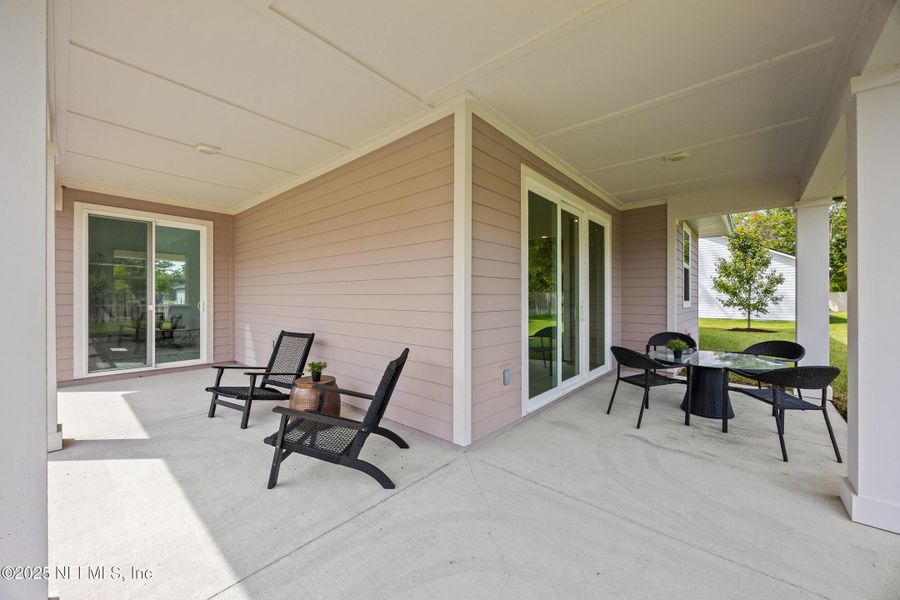 Furnished interior view inside a new home in , Jacksonville (Image 37). Furnished interior view inside a new home in , Jacksonville (Image 37).