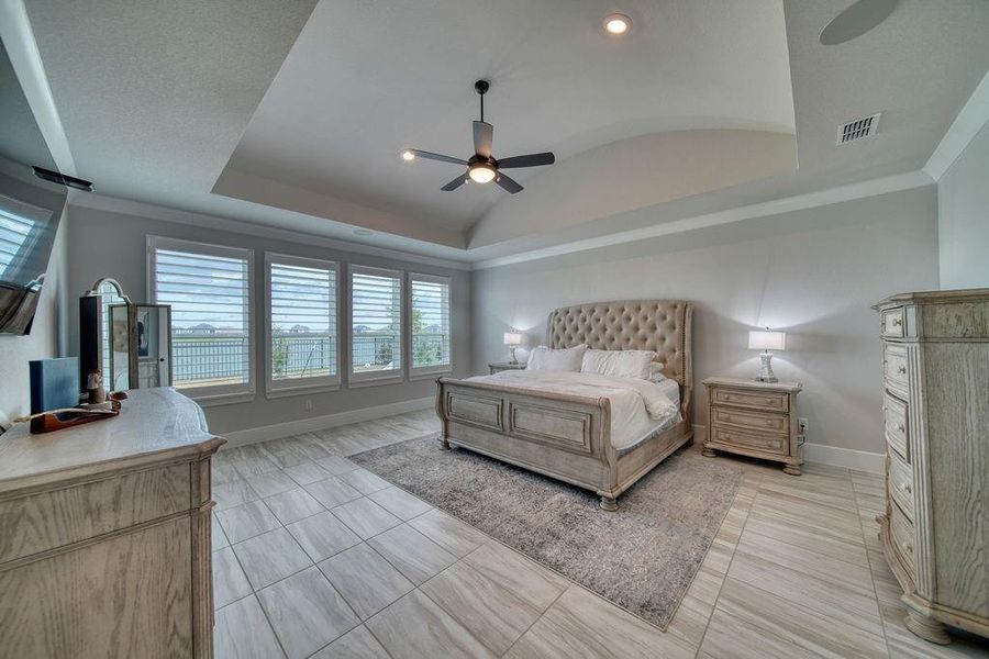 Furnished interior view inside a new home in , Friendswood (Image 8).