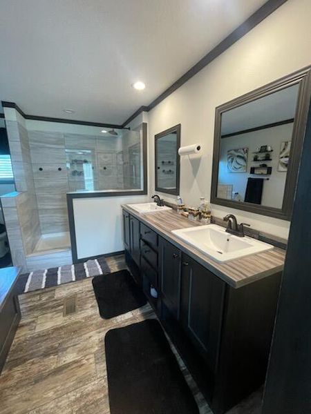 Furnished interior view inside a new home in , Walterboro (Image 9).