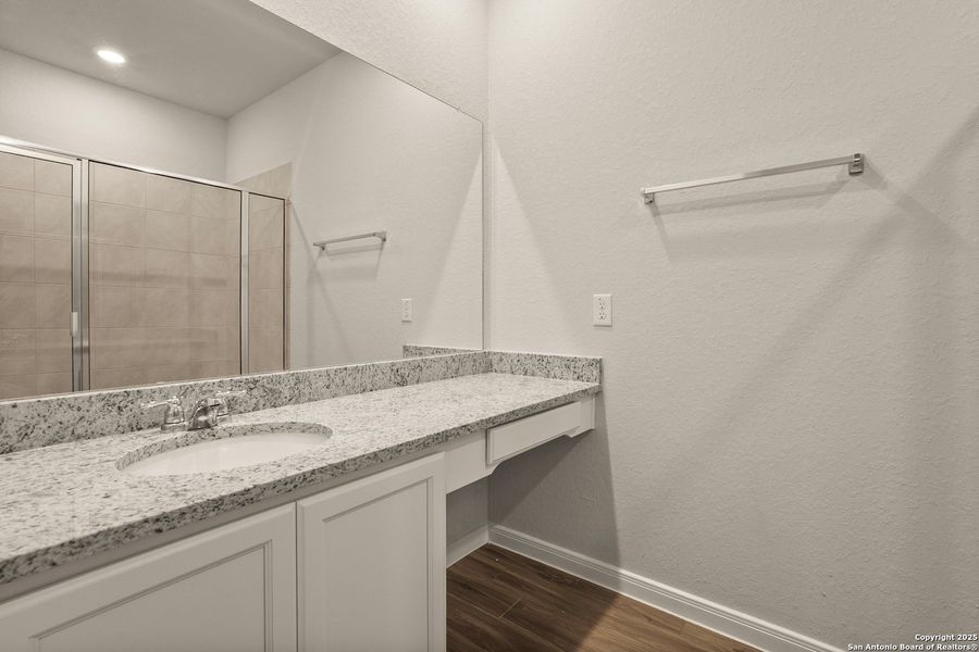 Furnished interior view inside a new home in Abbott Place, St. Hedwig (Image 5).