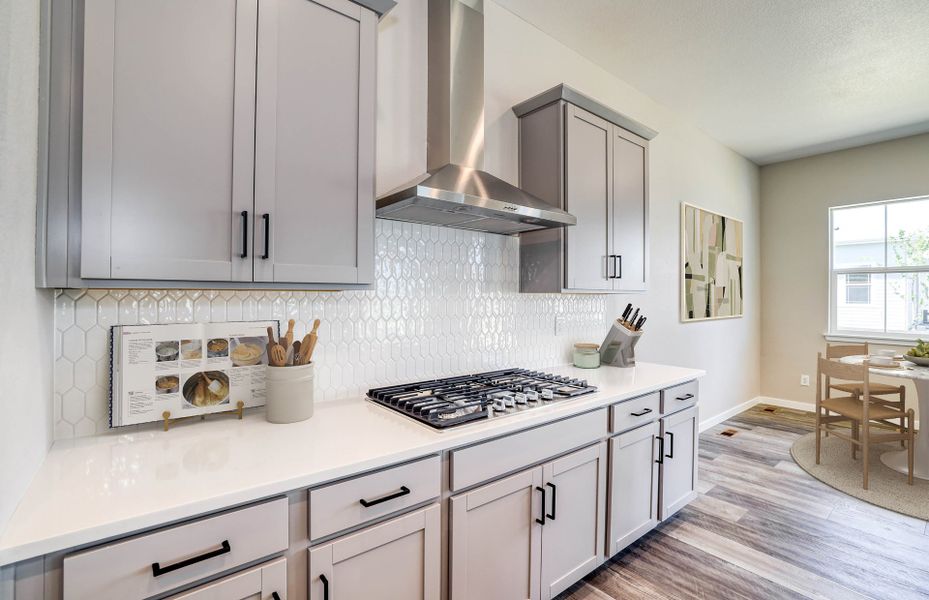 Representative furnished interior of a home built from the Salerno by Pulte Homes in Hilltop at Inspiration, Aurora (Image 10). Representative furnished interior of a home built from the Salerno by Pulte Homes in Hilltop at Inspiration, Aurora (Image 10).