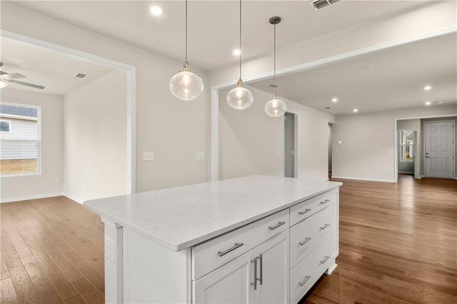Furnished interior view inside a new home in Sun City Peachtree, Griffin (Image 5).
