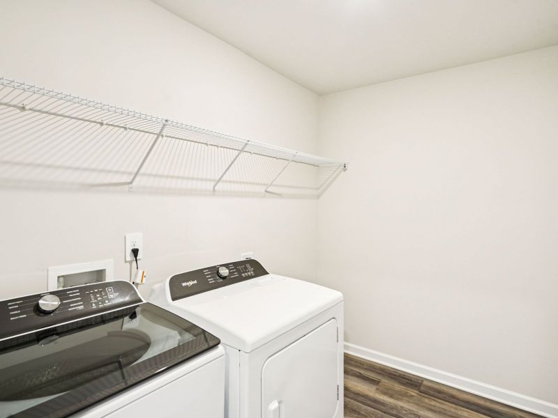 Close-up of interior finishes inside a home in Creekside at Oxford Park, Fairburn (Image 9).