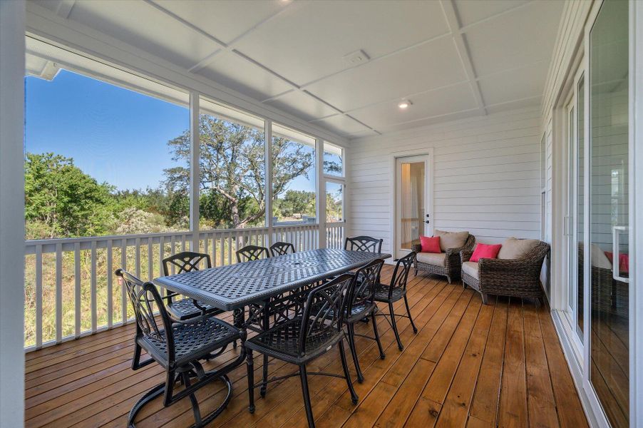Exterior details and patio area of a home in , James Island (Image 35). Exterior details and patio area of a home in , James Island (Image 35).