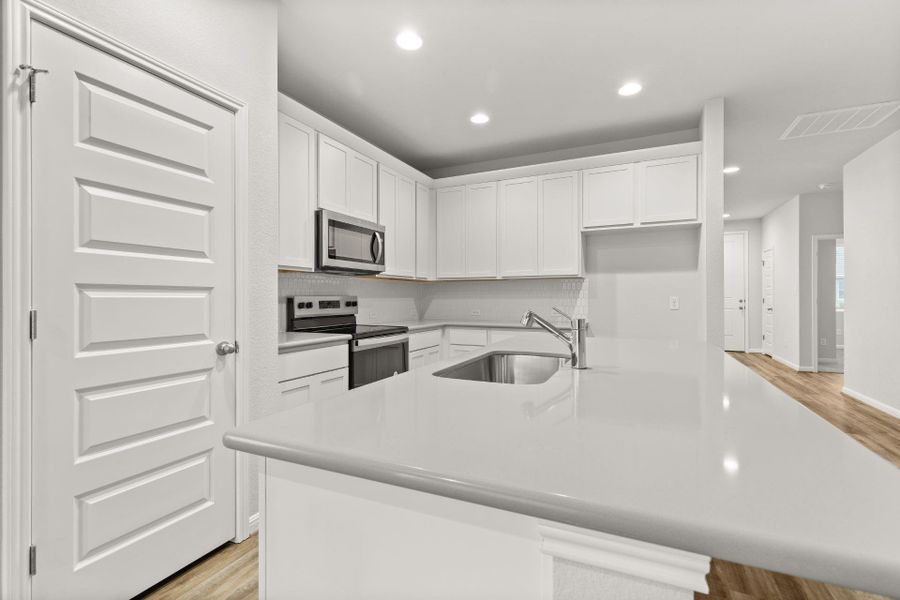 Beautiful finishes in Light & Bright Kitchen - Representative Photo