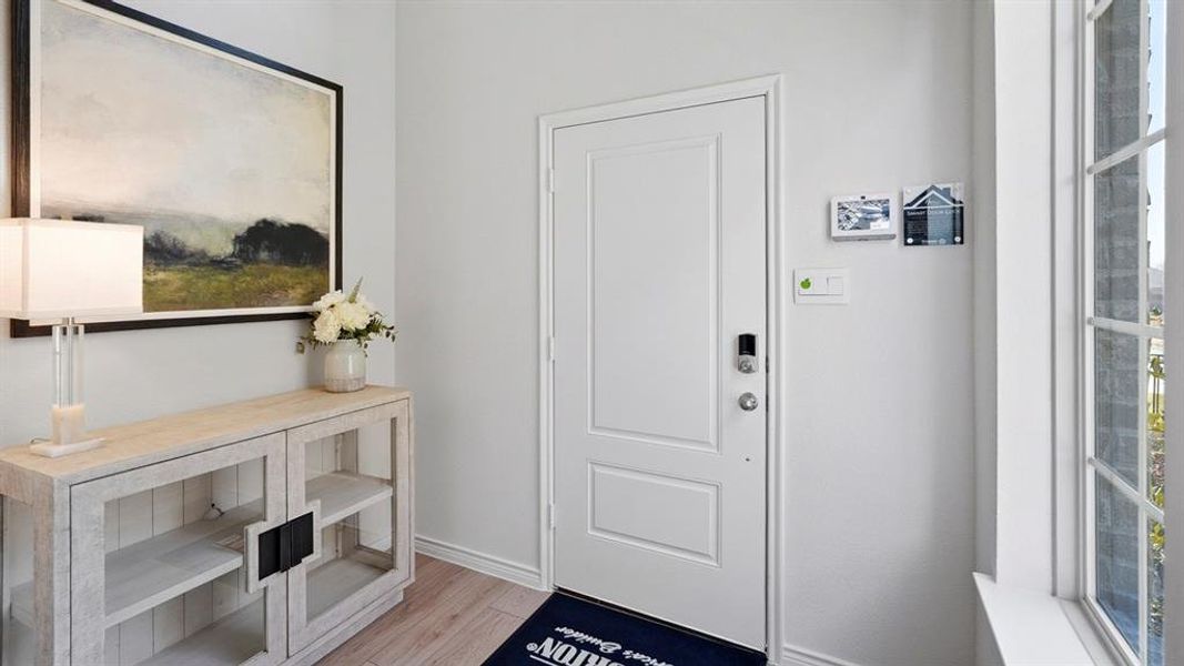Furnished interior view inside a new home in Bel Air Village, Sherman (Image 30). Furnished interior view inside a new home in Bel Air Village, Sherman (Image 30).