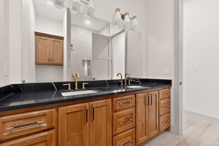 Furnished interior view inside a new home in , Celeste (Image 31).