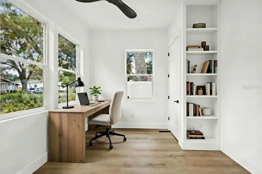 Furnished interior view inside a new home in , St. Petersburg (Image 13).