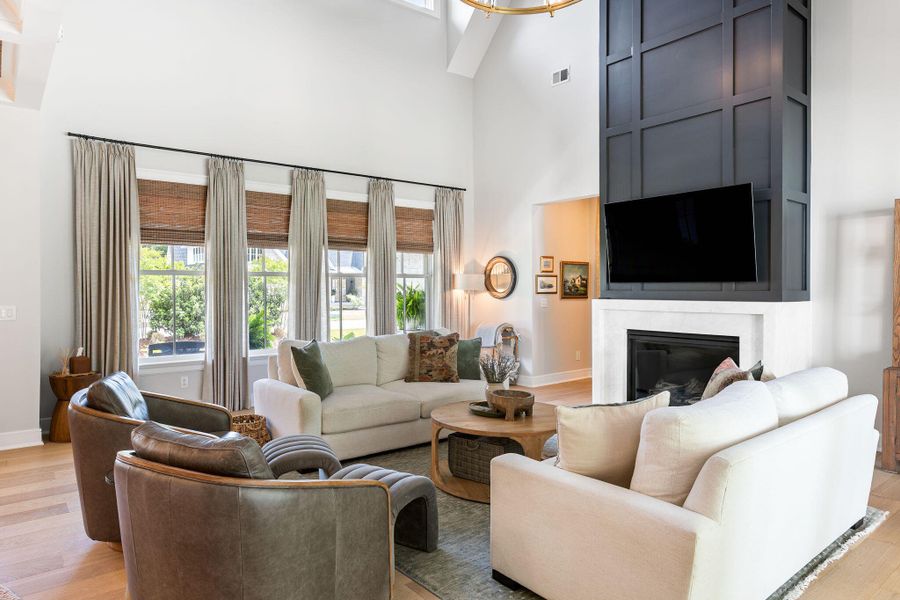 Furnished interior view inside a new home in , Johns Island (Image 17). Furnished interior view inside a new home in , Johns Island (Image 17).