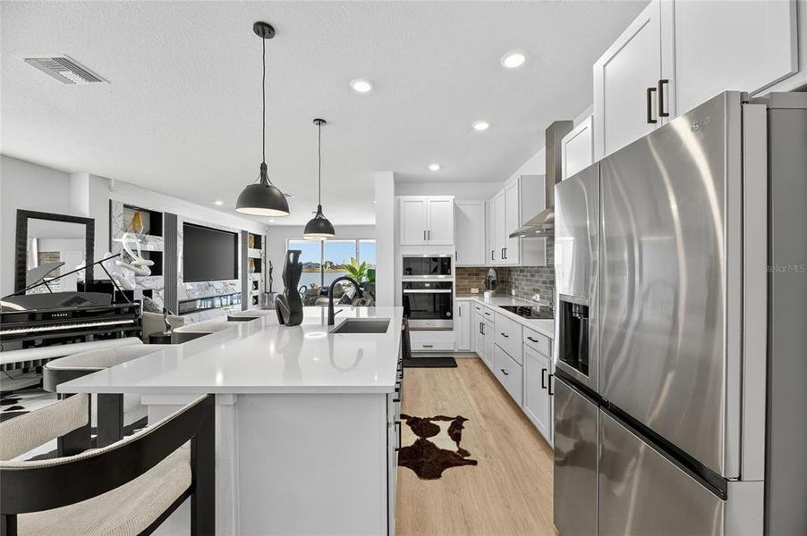 Furnished interior view inside a new home in The Peninsula at Rhodine Lake, Riverview (Image 37).