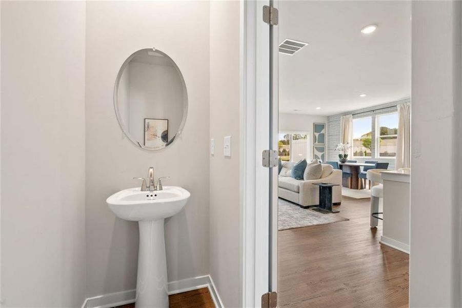 Furnished interior view inside a new home in Magnolia Square, Austell (Image 12).